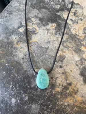 Collier Cordon Amazonite